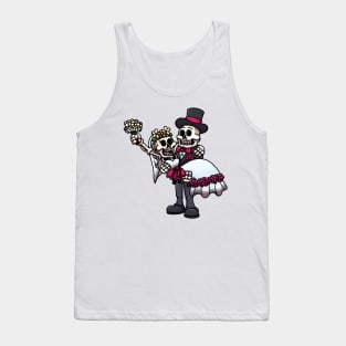 Married Skeletons Tank Top